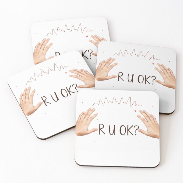Item preview, R U OK? Mental Health Awareness designed and sold by latelierdechris.