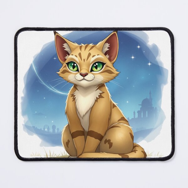 Item preview, Loth-Cat Under Starry Sky designed and sold by latelierdechris.