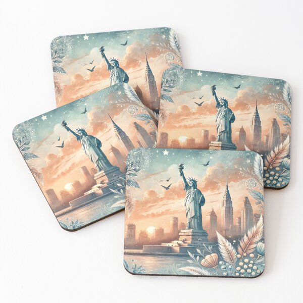 Item preview, Patterns - World Landmarks Statue of Liberty designed and sold by BreezyDawnDesigns.