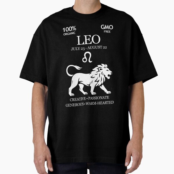 Artikel-Vorschau von Löwe Sternzeichen Shirt – Majestätisches Horoskop Design für Juli & August Geburtstage (Weiss), designt und verkauft von Artistic-Apex.