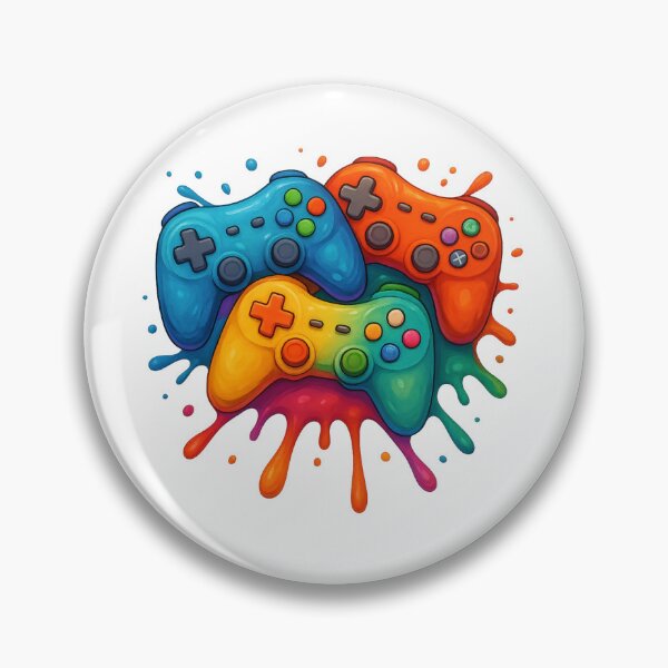 Artikelvorschau, Color Clash – Die Kraft der Controller entworfen und verkauft von LevelUpDark.