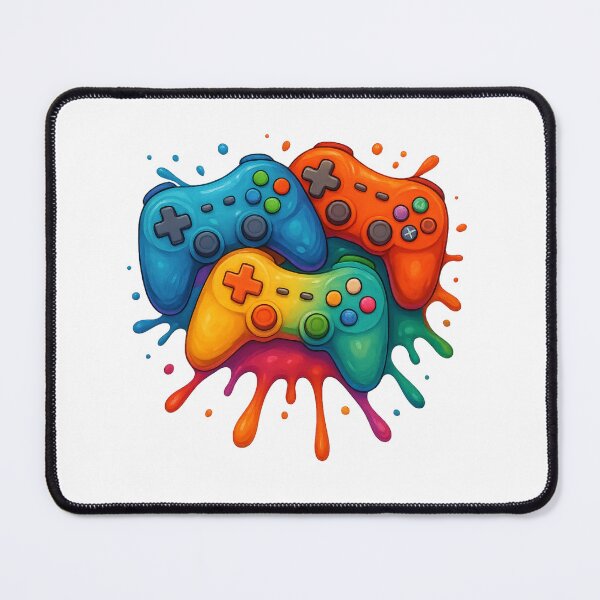 Item preview, Color Clash – The Power of Controllers designed and sold by LevelUpDark.
