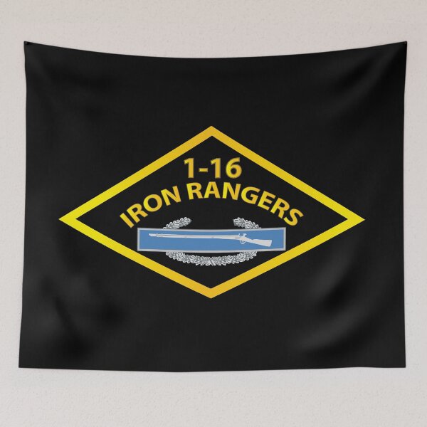 Item preview, Army - 1st Bn,16th Infantry - Iron Rangers w CIB w Txt X 300 designed and sold by Military Insignia Products.