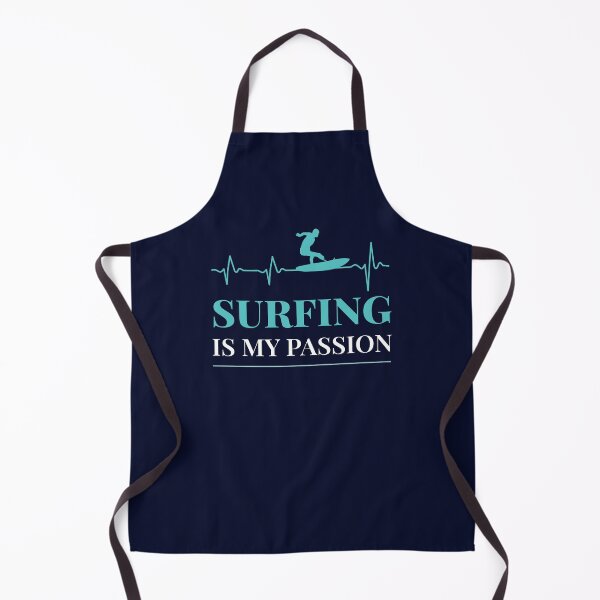 Item preview, Surfing is My Passion Heartbeat with Para Surfer Silhouette designed and sold by Shiraufa.