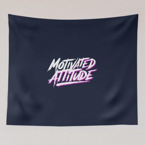 Item preview, Motivated Attitude Slogan designed and sold by niclothing.
