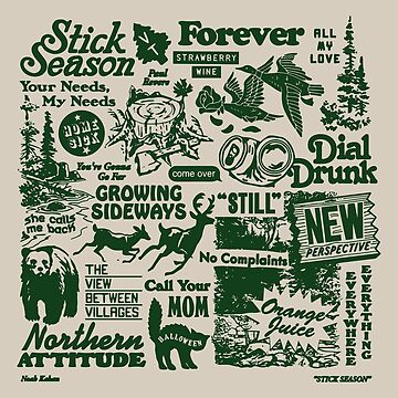 Artwork thumbnail, Stick Season Forever by Seamusomoore