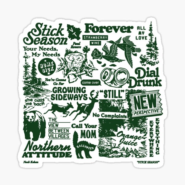 Item preview, Stick Season Forever designed and sold by Seamusomoore.