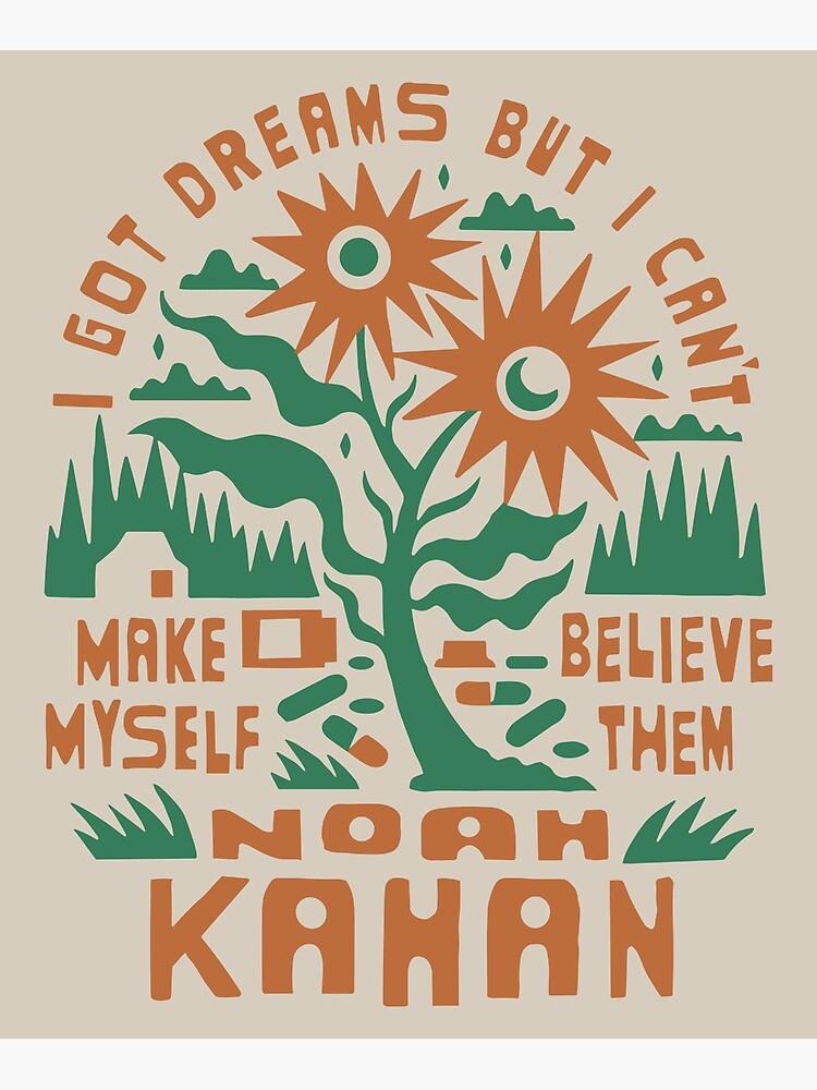 I Got Dreams But I Can't Make Myself Believe Them Sticker