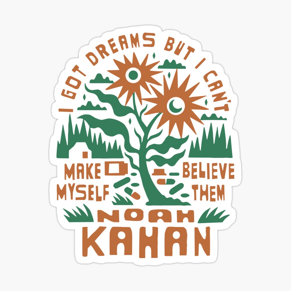 I Got Dreams But I Can't Make Myself Believe Them Sticker