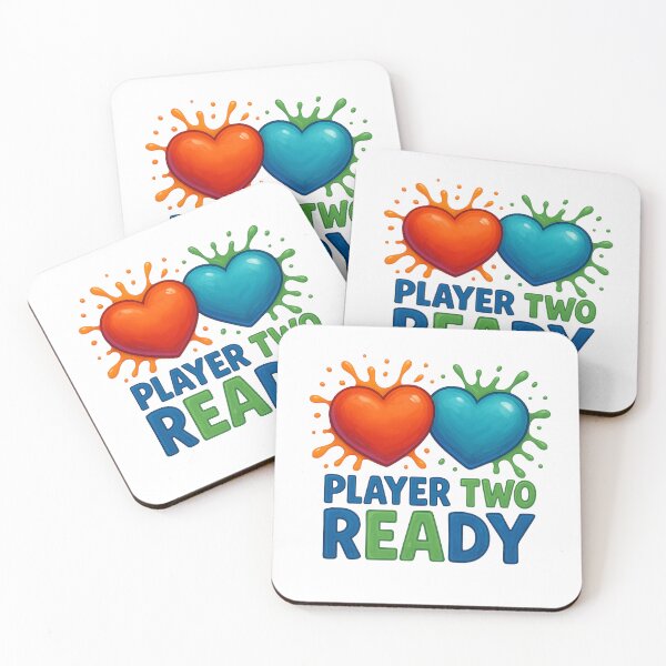 Item preview, Player Two Ready – Love in Co-op Mode designed and sold by LevelUpDark.
