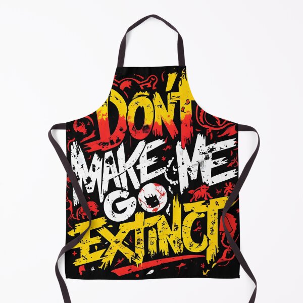 Item preview, Don't Make Me Go Extinct" Graffiti-Style Environmental Design designed and sold by TeeTimeTreasure.