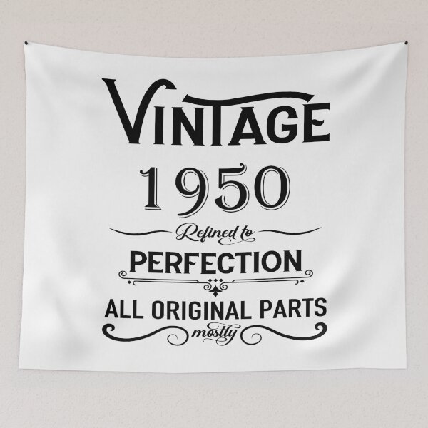 Item preview, Born in 1950 vintage 75th birthday gift designed and sold by Alexaltay.