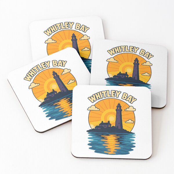Item preview, Whitley Bay Sunset Lighthouse designed and sold by MerchByCraig.