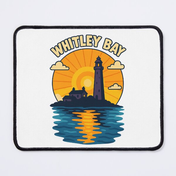 Item preview, Whitley Bay Sunset Lighthouse designed and sold by MerchByCraig.