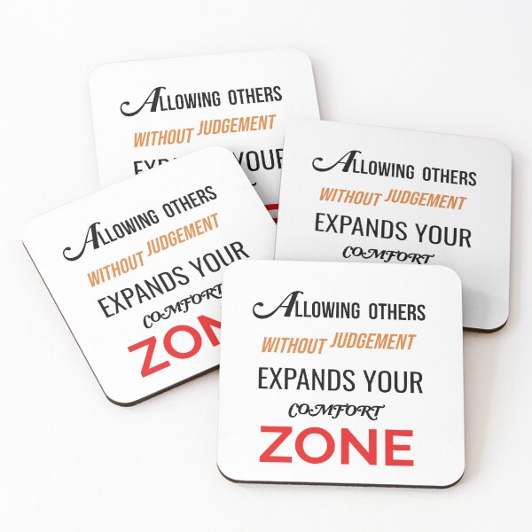 Item preview, Allowing Others without Judgement Expands comfort zone designed and sold by MySourceis.