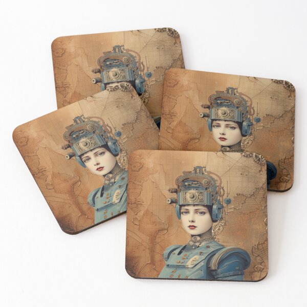 Item preview, Vintage Steampunk Girl designed and sold by Made-by-Gus.
