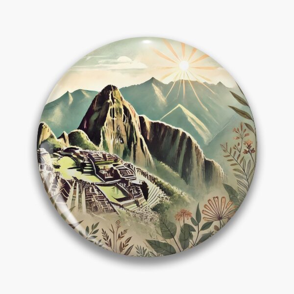 Item preview, Patterns - World Landmarks Machu Picchu designed and sold by BreezyDawnDesigns.