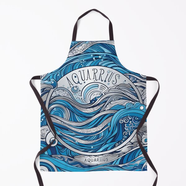 Item preview, Zodiacal Pattern - Aquarius designed and sold by PatronesKawai.