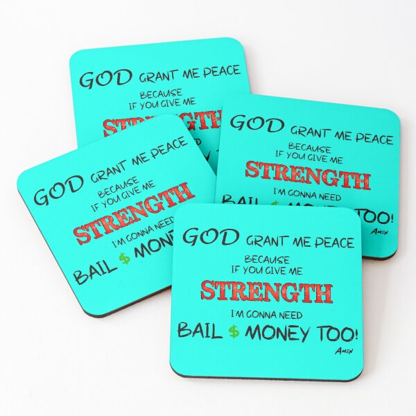 Item preview, GOD GRANT ME PEACE designed and sold by Pickle Wicked Designs.