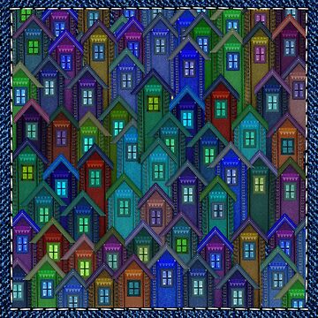 Artwork thumbnail, Jeans Housing Estate by Vk91art
