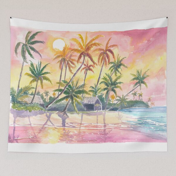Item preview, French Polynesia Beach Sunset Dreams in Moorea designed and sold by artshop77.