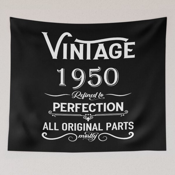 Item preview, Born in 1950 vintage 75th birthday gift designed and sold by Alexaltay.