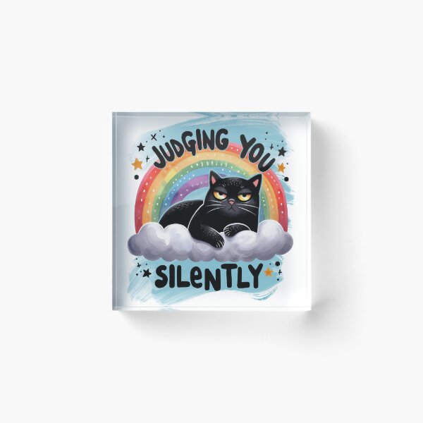 Item preview, Judging You Silently designed and sold by Eclectic Monkey.