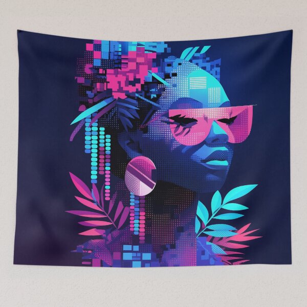 Item preview, Digital Queen: Neon Soul designed and sold by Bearabilia.