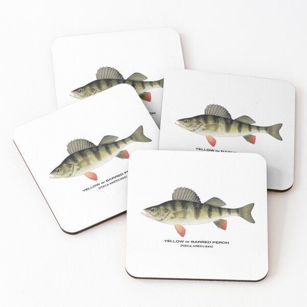 Item preview, yellow perch fish designed and sold by tony4urban.