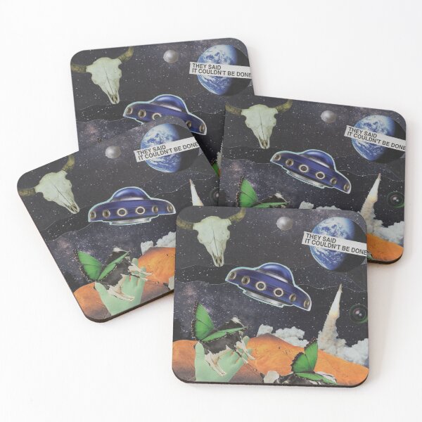 Item preview, UFO Invasion (Bovine Edition) designed and sold by BreenanaBread.