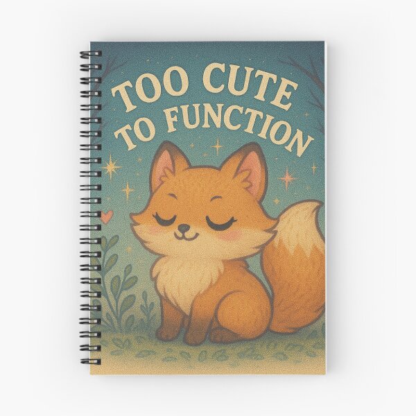 Item preview, Too Cute Fox designed and sold by WanderingGrove.