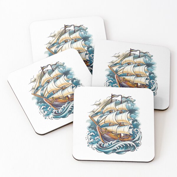 Item preview, Sailing Ship 3 designed and sold by Made-by-Gus.