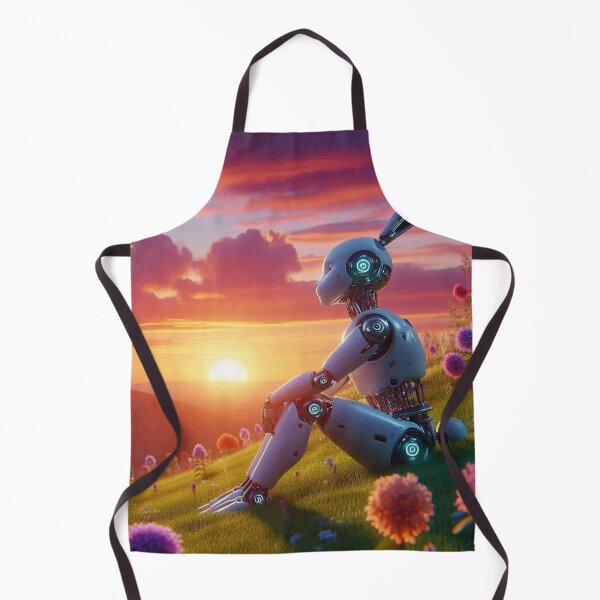 Item preview, Sunset and Robotic Bunny designed and sold by Dogandesighn.