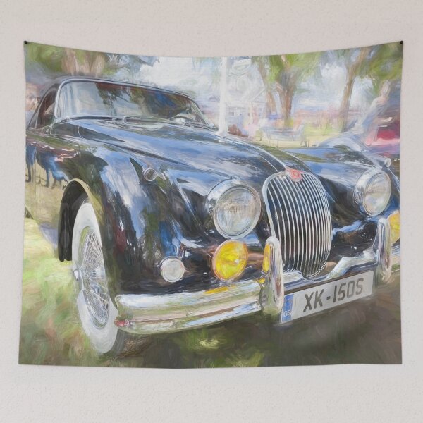 Item preview, 1961 Red Jaguar XK 150 OTS X109 designed and sold by RichFrancoCars.