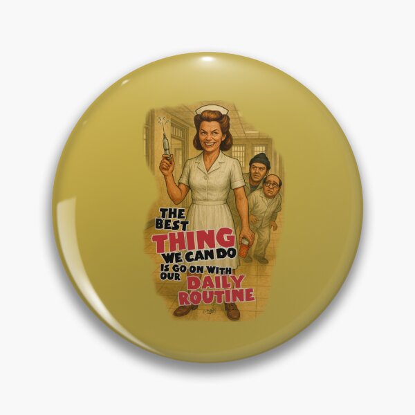 Item preview, Nurse Ratched One Flew Over The Cuckoos Nest Daily Routine designed and sold by ZEDorDEAD.