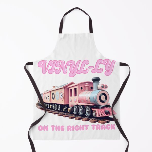 Item preview, Pastel pinks Vintage Train Graphic Tee, Funny Vinyl Music Quote Shirt, Retro Railway T-Shirt, Perfect Gift for Music Lovers, Cool Train Lover Tee designed and sold by TeeTimeTreasure.