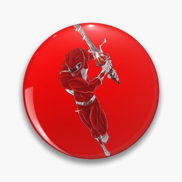 Item preview, RED MIGHTY MORPHIN POWER RANGER designed and sold by King Kitsune.