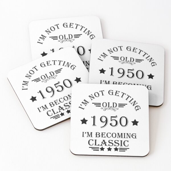 Item preview, Born in 1950 vintage classic birthday happy 75th birthday gift designed and sold by Alexaltay.