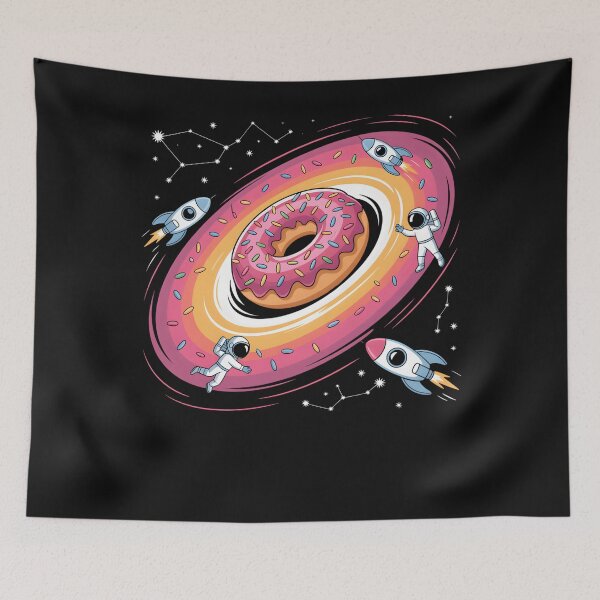 Item preview, Cosmic Donut Space Black Hole Funny Rocket Day Sci-Fi Galaxy designed and sold by clothesy7.