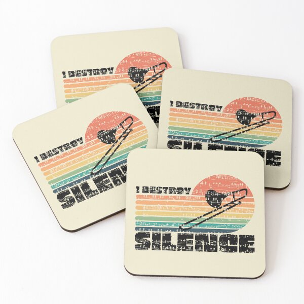 Item preview, I Destroy Silence Recto Trombone designed and sold by AniArtPL.
