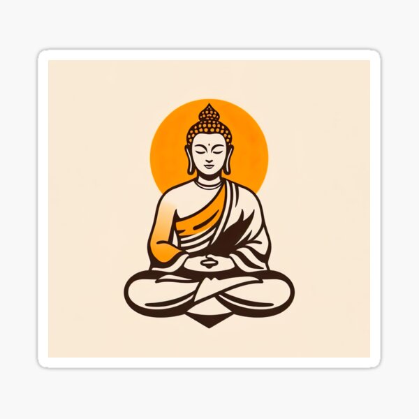 Item preview, Lord Buddha flat print version designed and sold by UmagineArts.