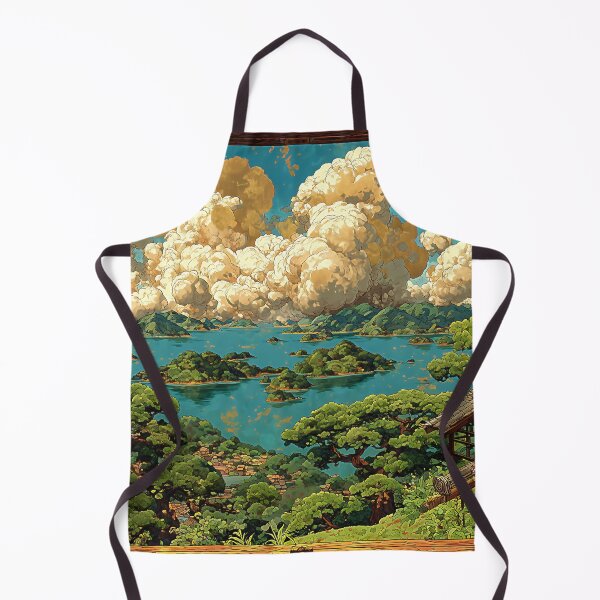 Item preview, Golden Dream Window – Ukiyo-e Fantasy Landscape designed and sold by SteadyRolling.
