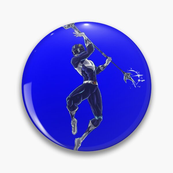 Item preview, BLUE MIGHTY MORPHIN POWER RANGER designed and sold by King Kitsune.