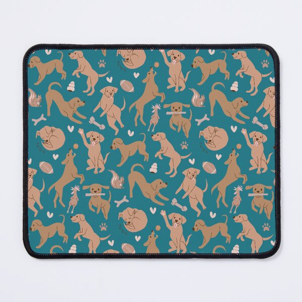 Item preview, Playful Puppy in Turquoise designed and sold by namibear.