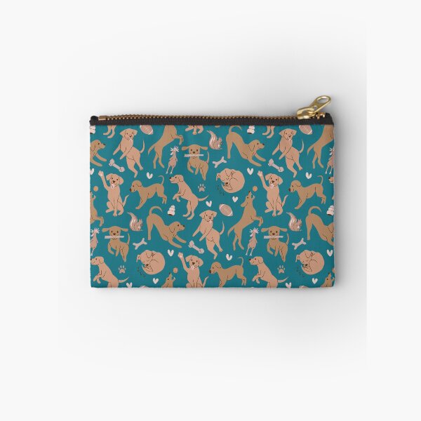 Item preview, Playful Puppy in Turquoise designed and sold by namibear.