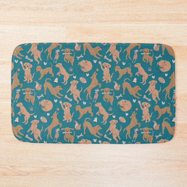 Item preview, Playful Puppy in Turquoise designed and sold by namibear.