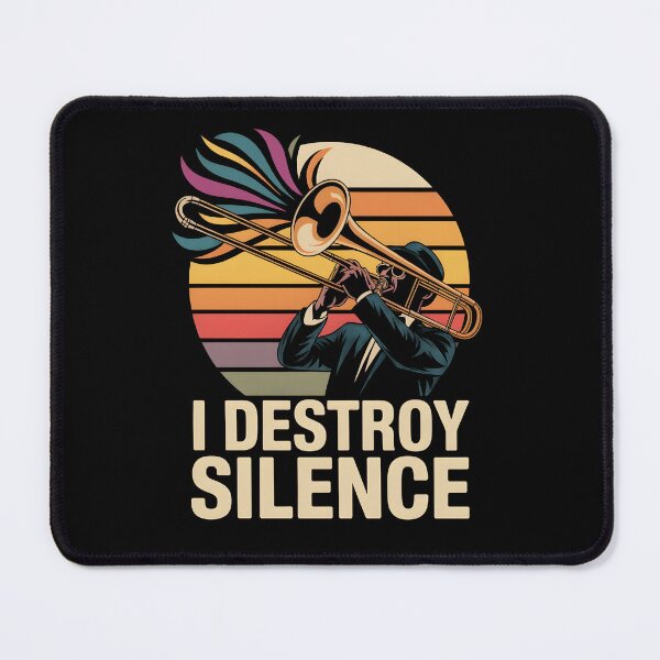 Item preview, I Destroy Silence Recto Trombone designed and sold by AniArtPL.