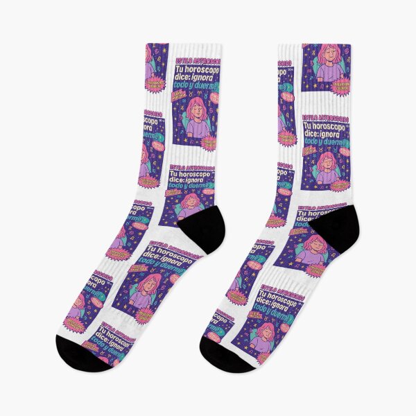 Item preview, Sarcastic Horoscope: “Ignore Everything and Sleep” – Retro 90s Zodiac Design with Galactic Aesthetics and Cosmic Humor designed and sold by Café & caos.