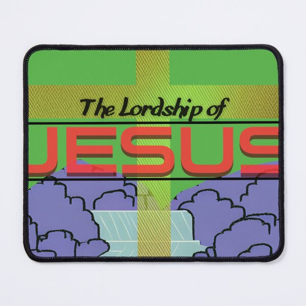 Item preview, Christian Gamer T-Shirt Lordship of Jesus 8bit designed and sold by YouKnowItsTrue.