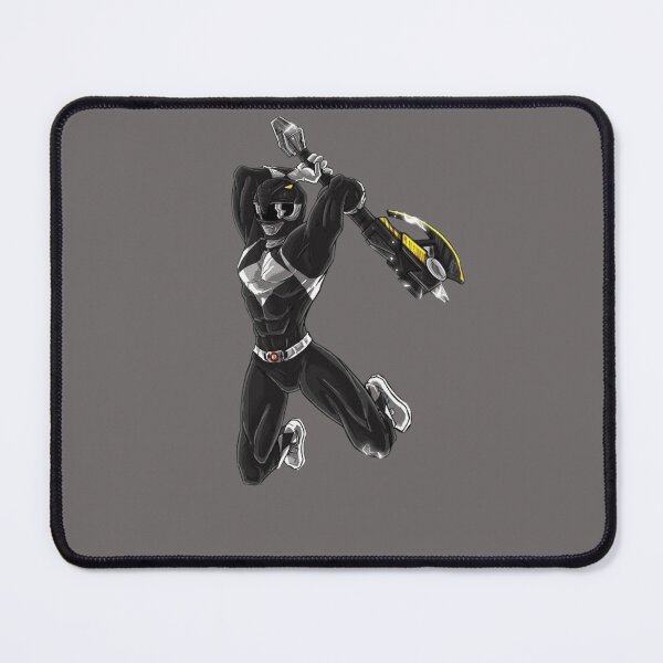 Item preview, BLACK MIGHTY MORPHIN POWER RANGER designed and sold by King Kitsune.